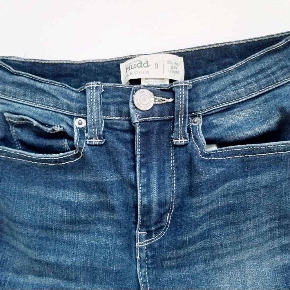 MUDD HIGH-RISE JEAN LEGGING - Picture 3 of 7